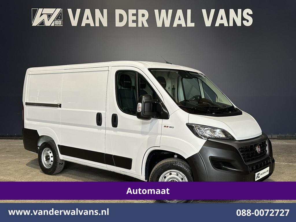 Fiat Ducato 2.2 MultiJet 141pk Automaat L1H1 Euro6 Airco | N, Auto's, Stof, Gebruikt, 2500 kg, Wit