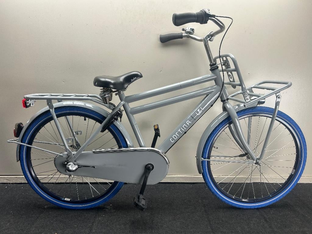 Jongensfiets Cortina U4 24inch 3 versnellingen terugtraprem, Gebruikt, Contina, Ophalen of Verzenden, Terugtraprem