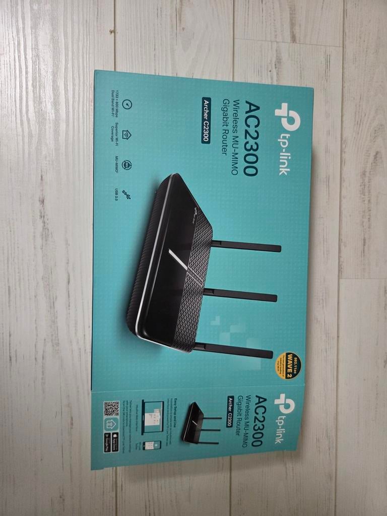 TP-Link Archer C2300 AC2300 Draadloze Gigabit Router, Computers en Software, Routers en Modems, Ophalen of Verzenden, Zo goed als nieuw