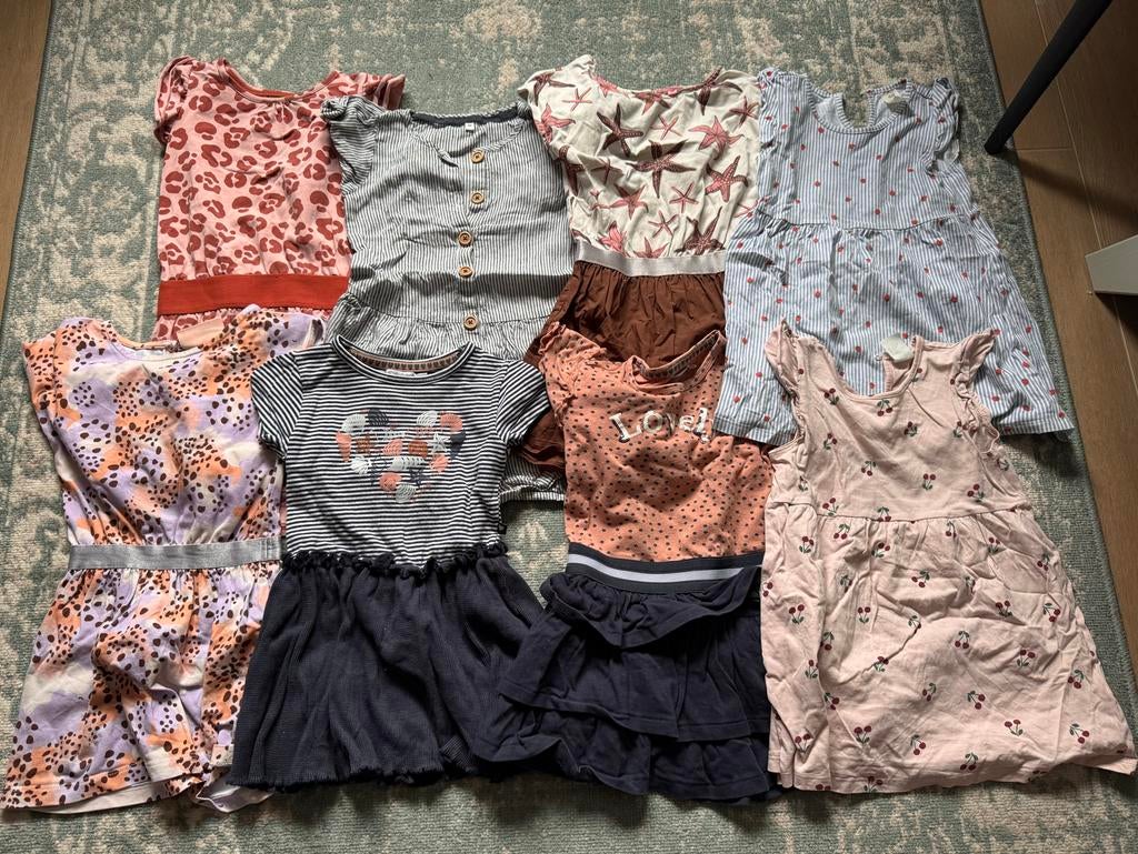 Leuk pakket meisjes jurkjes Z8, Dirkje, H&M maat 92/98, Kinderen en Baby's, Kinderkleding | Maat 92, Ophalen of Verzenden, Gebruikt