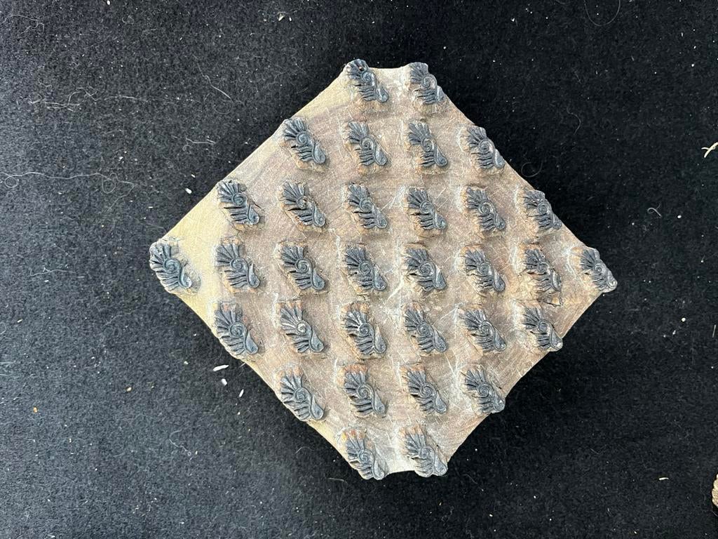 Batik stempel India hout, Ophalen of Verzenden, Zo goed als nieuw