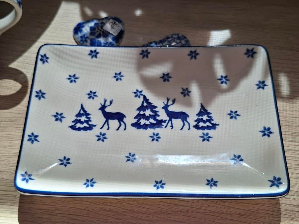 Bunzlau Castle serveerschaal - kerst - nieuw, ., Keramiek, Nieuw, Ophalen of Verzenden