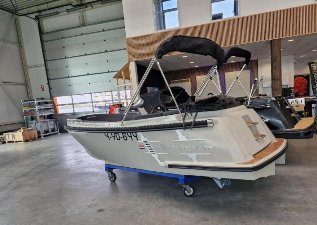 Corsiva tender 5 meter,50 pk honda, inclusief trailer, Watersport en Boten, Sloepen, Ophalen, Zo goed als nieuw, 3 tot 6 meter