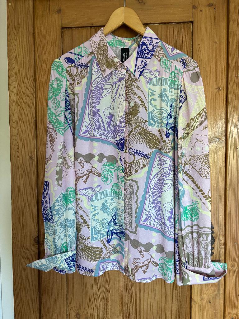 Marccain nieuwe blouse N4, Kleding | Dames, Blouses en Tunieken, Maat 38/40 (M), Nieuw, Ophalen of Verzenden, Roze