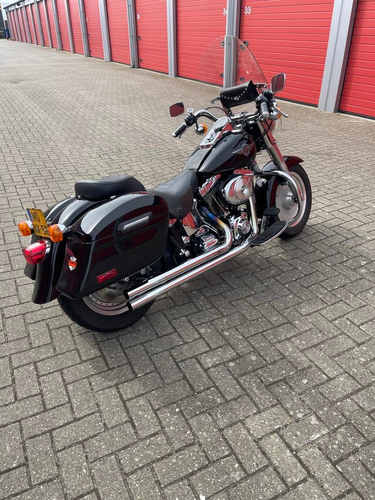 Harley-Davidson Fatboy FLSTF 1449 cm3, 2 cilinders, Motorrijbewijs A, Gebruikt, Particulier