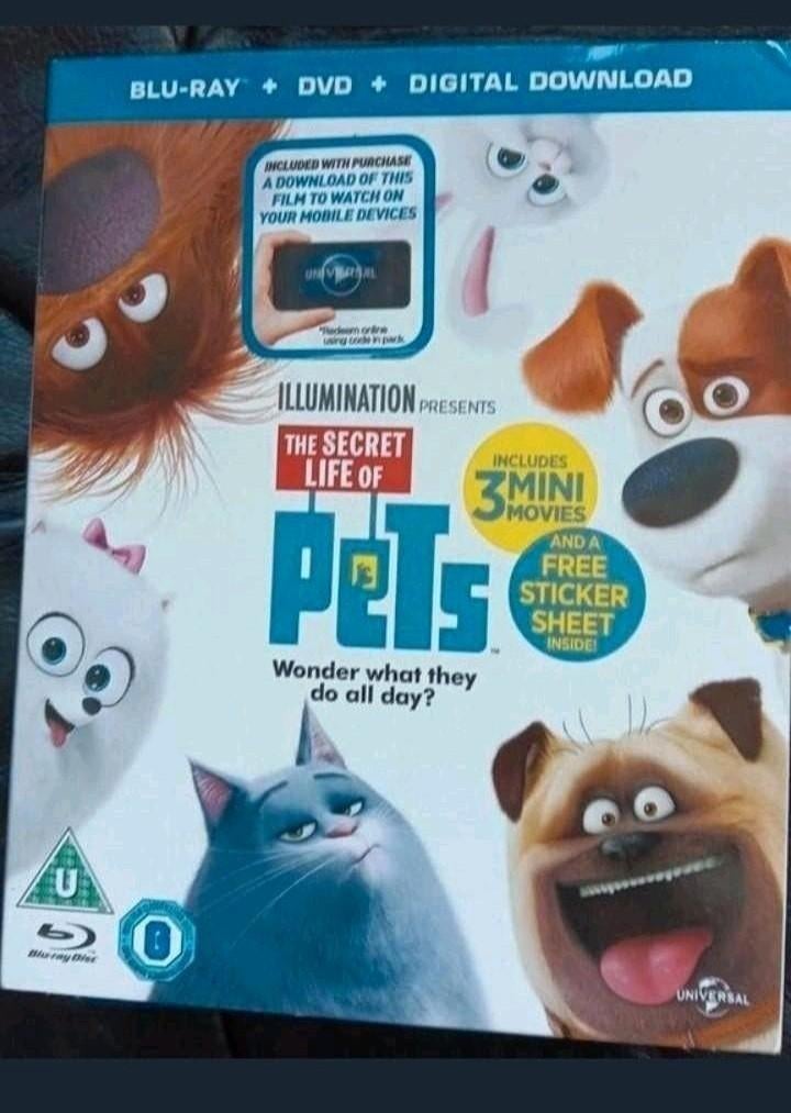 The Secret Life of pets bluray Import, Ophalen of Verzenden, Zo goed als nieuw, Tekenfilms en Animatie