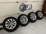 17inch Originele VW R line Velgen! Michelin! AUDI Seat Skoda, -, -, Banden en Velgen, 17 inch