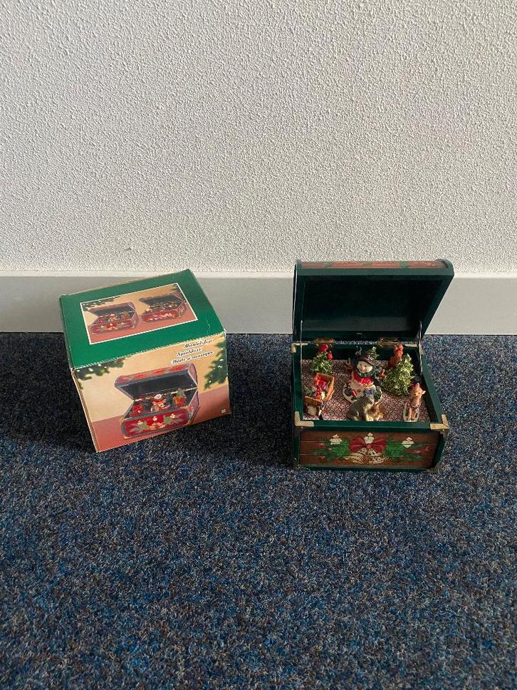 Speeldoosje kerst NIEUW, Diversen, Kerst, Nieuw, Ophalen of Verzenden