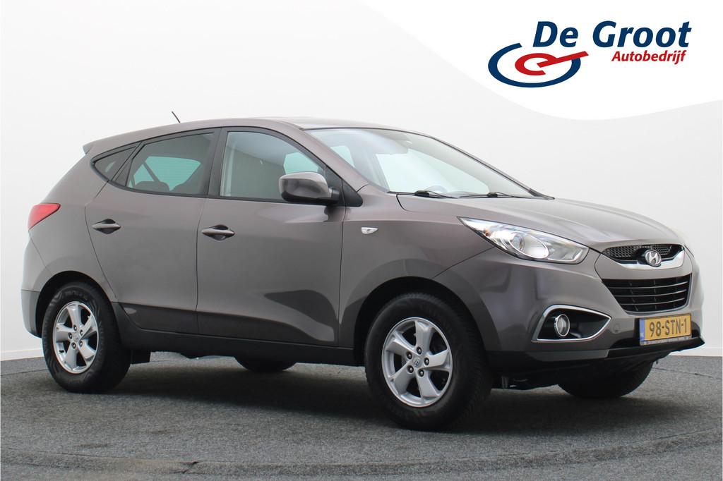 Hyundai ix35 2.0i Dynamic Climate, Cruise, Elektrisch Pakket, Gebruikt, Zwart, 4 cilinders, Bruin