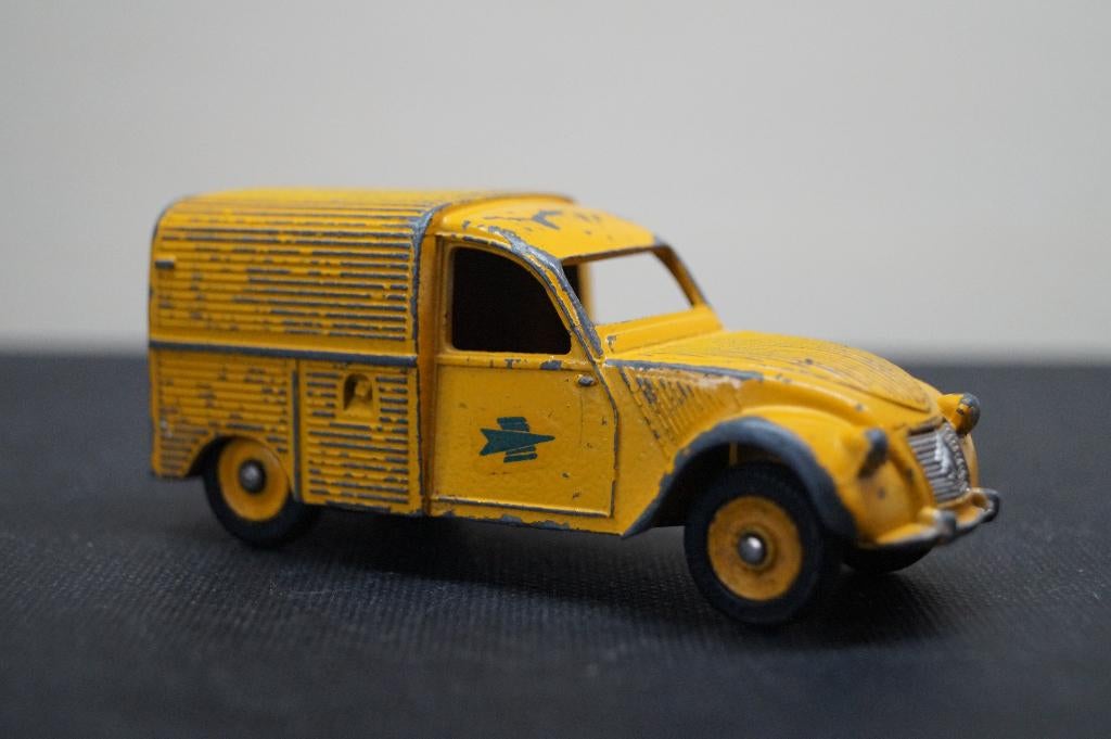 Dinky toy Post France 25D Citroën 2cv ca1955 Geen Atlas !, Verzenden, Auto, Dinky Toys