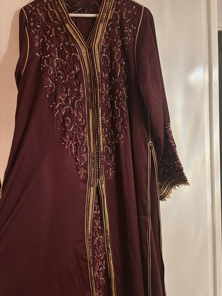 Moeder/dochter paarse takshita set, Maat 38/40 (M), Overige typen, Paars, Nieuw