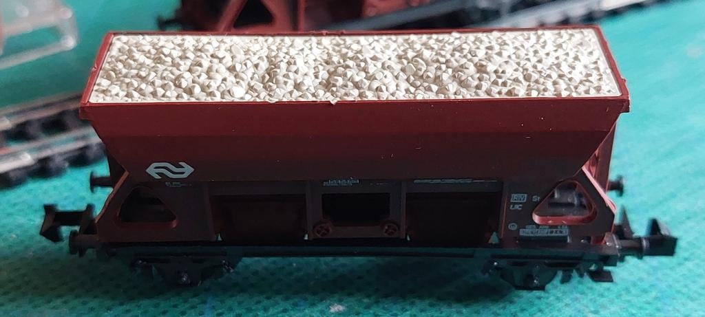 NLK 0426 ROCO NS ZELFLOSSERS 1/160, Hobby en Vrije tijd, Modeltreinen | N-Spoor, Gelijkstroom, Wagon, Ophalen of Verzenden, Roco