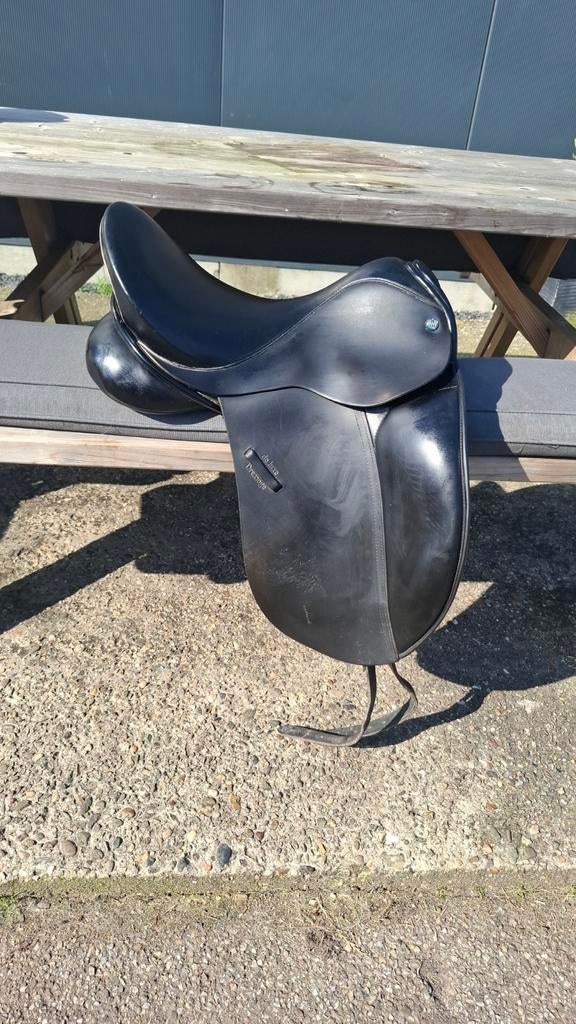 **KM DE LUXE DRESSUURZADEL MET LAK **, Dieren en Toebehoren, Ophalen of Verzenden, Zo goed als nieuw, Dressuur