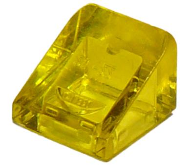 Lego dakpannen/slopes 1x1 transparant geel 21 stuks, Kinderen en Baby's, Speelgoed | Duplo en Lego, Ophalen of Verzenden, Gebruikt