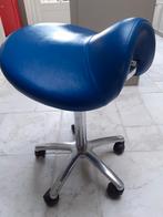 ergonomische zadelkruk, Ophalen, Blauw, Overige materialen, Zo goed als nieuw
