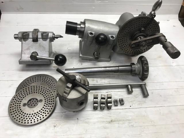 Verdeelkop Aciera F-3, Doe-het-zelf en Verbouw, Draaibanken, Gebruikt, Metaaldraaibank, Verzenden