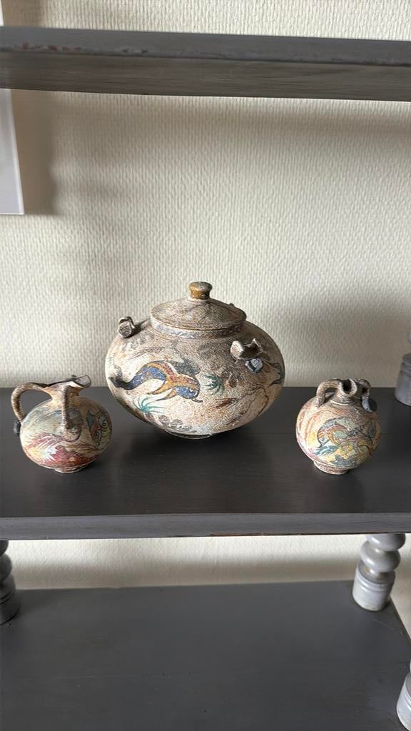 Grieks terracotta keramiek, Ophalen of Verzenden