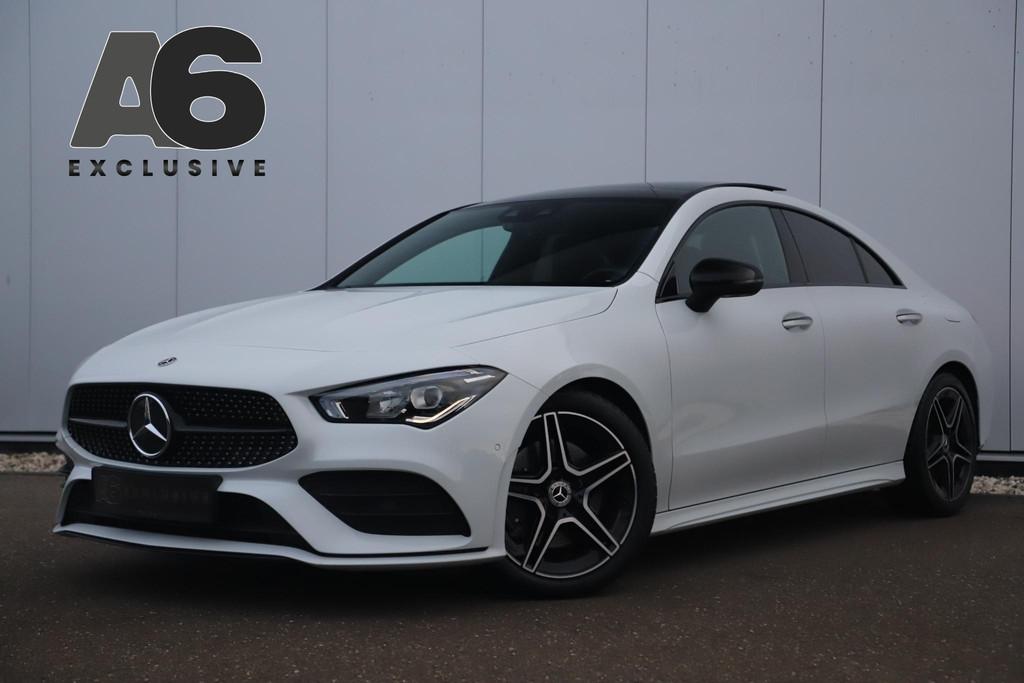 Mercedes-Benz CLA-klasse 200 Business Solution AMG Night 164, Auto's, Mercedes-Benz, CLA, Stof, Euro 6, 4 cilinders