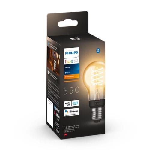 Philips Hue White E27 Thin Filament lamp, Huis en Inrichting, Lampen | Losse lampen, Ophalen, Led-lamp, Minder dan 30 watt, Nieuw