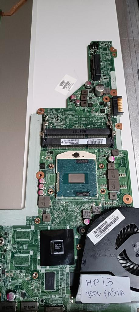 Moederbord laptop i3 Hp model processor (sandy bridge), Computers en Software, Moederborden, Gebruikt, Overige typen, DDR3, Ophalen