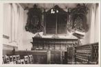 Piershil Interieur herv. kerk 1960. -mooie fotoglanskaart-, Verzenden, 1940 tot 1960, Ongelopen, Zuid-Holland