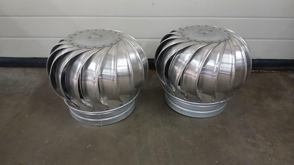 Schoorsteenkap roterend nieuw, Ophalen, Zo goed als nieuw, Elektrisch, Overige soorten