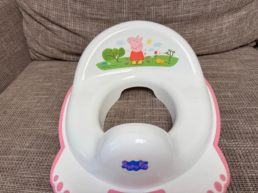 Peppa Pig Toilettrainer / Toiletverkleiner, Ophalen of Verzenden, Gebruikt