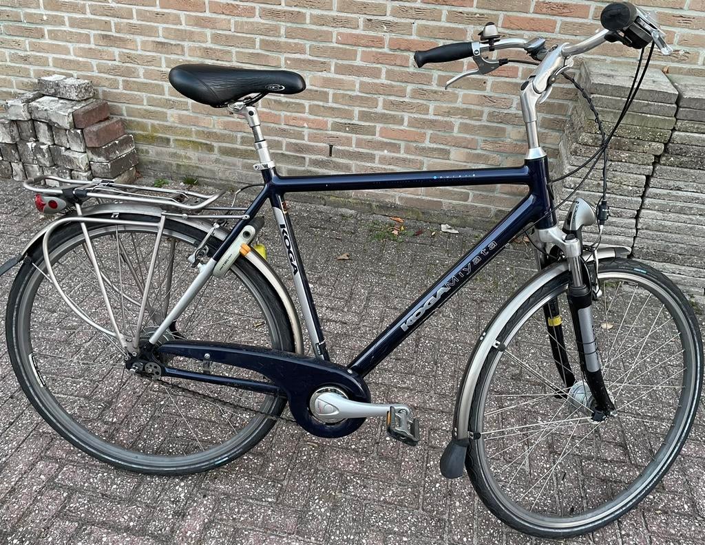 Koga Miyata heren/jongens fiets!, Fietsen en Brommers, Fietsen | Heren | Herenfietsen, Terugtraprem, Gebruikt, Versnellingen, 57 tot 61 cm