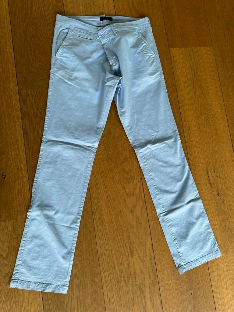 Scapa katoenen broek heren mt 33, Ophalen of Verzenden, Gedragen, Overige maten, Blauw