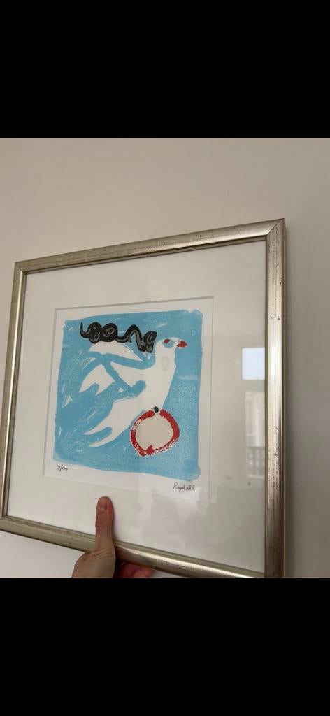 Gesigneerde print van Raphael Hermans, Antiek en Kunst, Ophalen of Verzenden