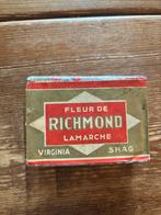 Vintage Pakje Richmond Virginia Shag - Tabak sigaren, Ophalen of Verzenden, Gebruikt, Tabaksdoos of Verpakking