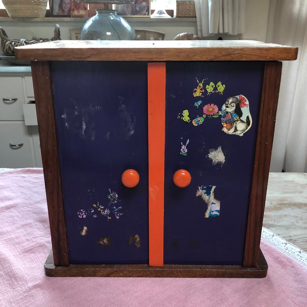 Barbie kledingkast-retro, Ophalen of Verzenden, Huis en Inrichting