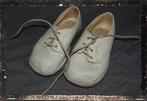 Vintage jaren 50 leren kinderschoentjes, Antiek en Kunst, Ophalen of Verzenden
