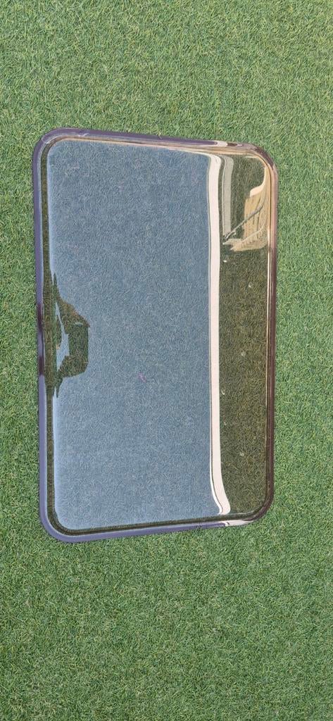 Vast caravan raam bruin getint - Polyplastic Rotterdam, Caravans en Kamperen, Caravan accessoires, Ophalen