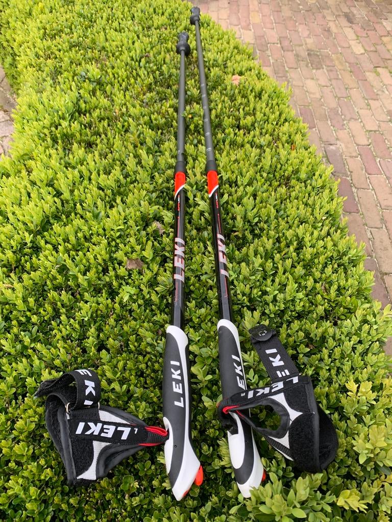 Leki Spin Nordic Walking, verstelbaar ( 1,00 -1,30 m.), Ophalen of Verzenden, Zo goed als nieuw