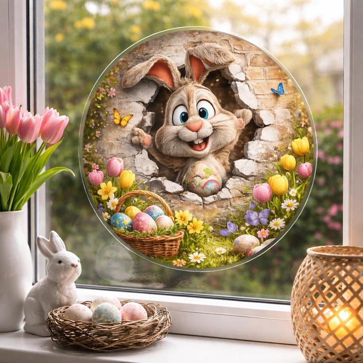 Pasen | Raamstickers, Diversen, Pasen, Nieuw, Ophalen of Verzenden