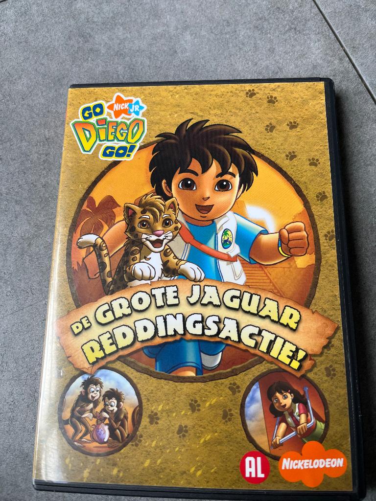 Go diego go de grote jaguar reddingsactie dvd, Alle leeftijden, Ophalen of Verzenden, Gebruikt, Amerikaans