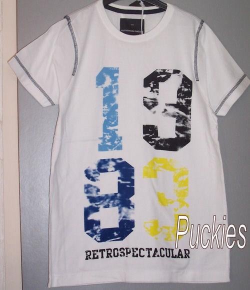 Wit t-shirt Outfitters Nation maat 128 NIEUW (7229), Kinderen en Baby's, Kinderkleding | Maat 128, Nieuw, Ophalen of Verzenden