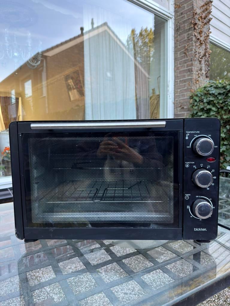 Blokker oven en magnetron, Witgoed en Apparatuur, Ophalen, Gebruikt, Oven met grill, Minder dan 45 cm