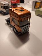 Scania Topline Miniatuur Vrachtwagen Oranje, Ophalen of Verzenden, Zo goed als nieuw, Bus of Vrachtwagen