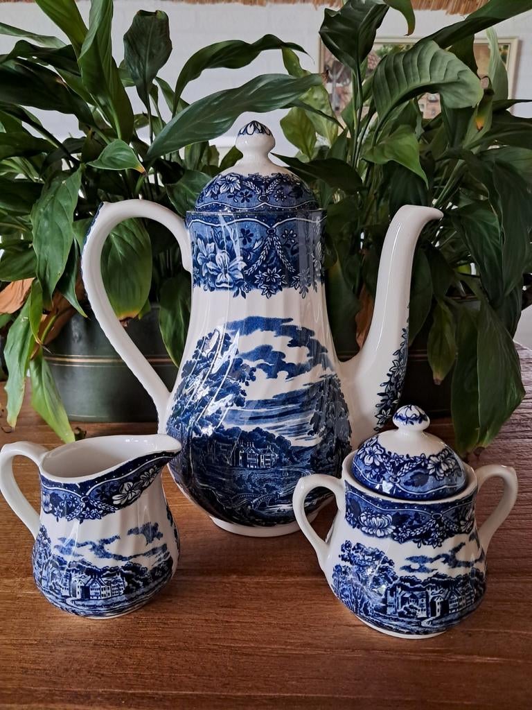 Old Castle Barrats, koffieset, Antiek en Kunst, Ophalen