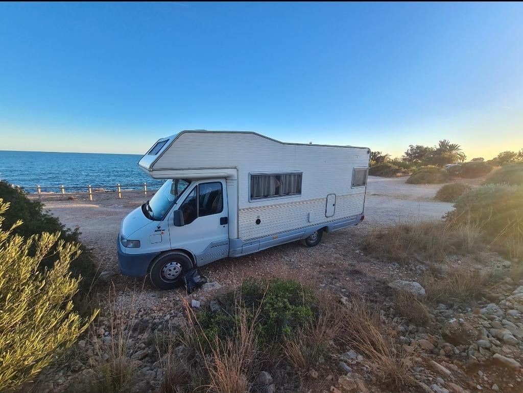 Fiat Ducato 2.5 alkoof (MET NIEUWE APK), Reservewiel, Alkoof, Ringverwarming, Particulier