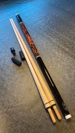 Biljartkeu Champion Jos Bongers***** met twee toppen, Ophalen of Verzenden, Zo goed als nieuw, Keu of Ballen