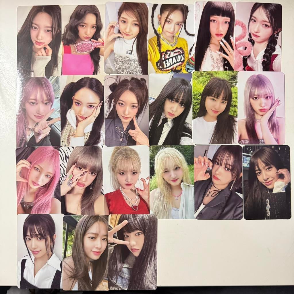 ive photocard leeseo liz yujin, Ophalen of Verzenden, Zo goed als nieuw, Foto of Kaart