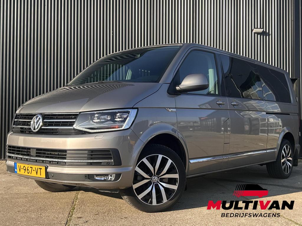 Volkswagen Caravelle 199PK L2H1 DC Highline Transporter BOM, Auto's, Gebruikt, Euro 6, Volkswagen, Beige