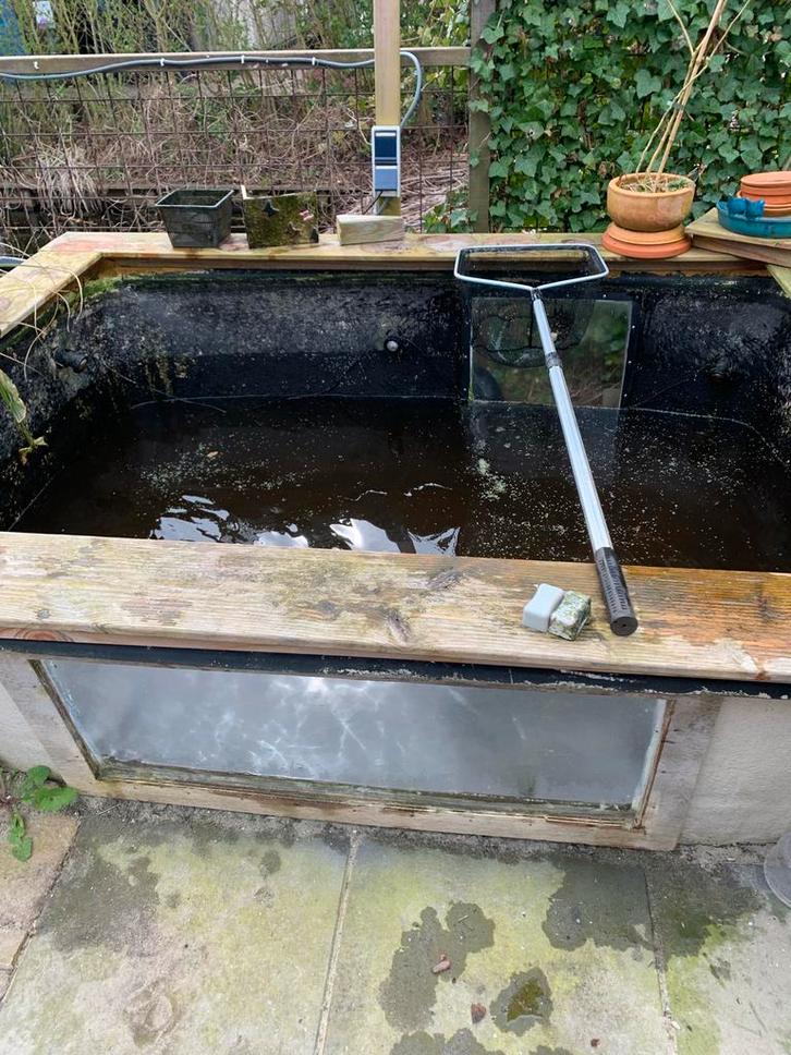 Complete vijver 3800 liter met pomp en filter, Tuin en Terras, Vijvers, Gebruikt, Ophalen