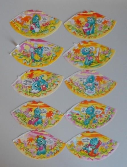 Kindersurprise Ferrero: Serie's HOEDJES, zie foto's/omschr, Ophalen of Verzenden, Zo goed als nieuw, Overige typen