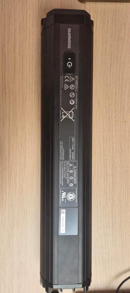 Shimano BT-E8035-L in nieuwstaat., Fietsen en Brommers, Fietsaccessoires | Fietsaccu's, Zo goed als nieuw, Ophalen of Verzenden