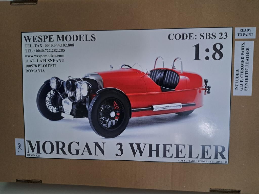 Wespe modelbouw nieuw ., Hobby en Vrije tijd, Modelbouw | Auto's en Voertuigen, Ophalen of Verzenden, Nieuw, 1:50 of kleiner, Overige merken
