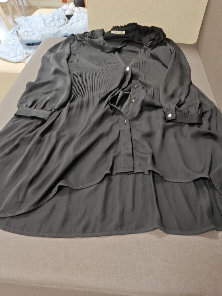 Unigirl Parijs Zwarte Tuniekblouse Maat M, Kleding | Dames, Blouses en Tunieken, Zwart, Zo goed als nieuw, Unigirl Paris, Ophalen